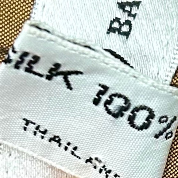 Marisa Baratelli 2-Piece Set 100% Thai Silk Gold Bronze | Size S & 6 - Picture 9 of 11